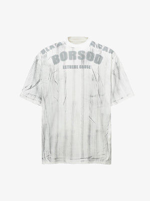 Wasteland Dirty Dye Oversized Graphic T-Shirt - thumbnail 7