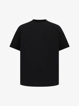 Retro Motorcycle Pleated Patch T-shirt