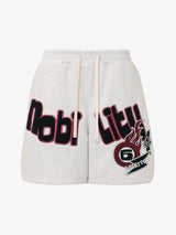 Street Graphic Drawstring Shorts