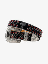 Punk Style Hotfix Rhinestone Belt