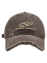 Ripped Denim Baseball Cap Vintage Streetwear Style - 19801