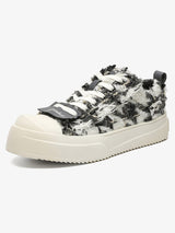 Retro Canvas Irregular Sneakers