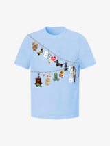 Fun Cartoon Print T-Shirt