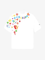 Retro Graffiti Hand-Painted T-Shirt