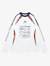 Retro Jersey  Oversized Long Sleeves T-Shirt