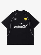 Retro Letter Print T-shirt