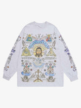 American High Street Graffiti Long Sleeve Shirt