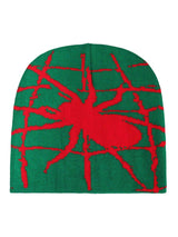 Cobweb Knitted Hat Spider Web Winter Street Style  - 19802