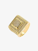 Hip Hop Zirconia Ring