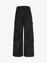 Woven Retro Cleanfit Pleated Drape Pants