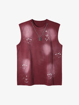 Splatter Paint Necklace Vest