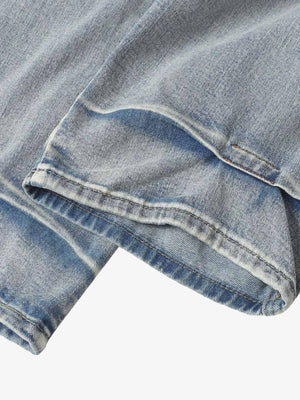 Light wash jeans – hem close-up | XoKool