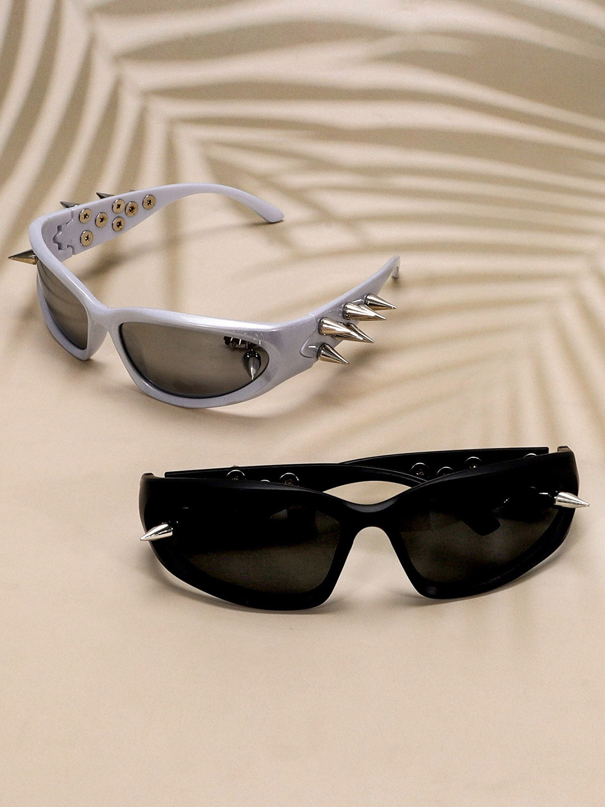 Edgy Punk Spike Sunglasses - image 3