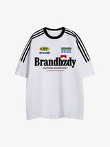 High Street Retro Badge Jersey T-shirt