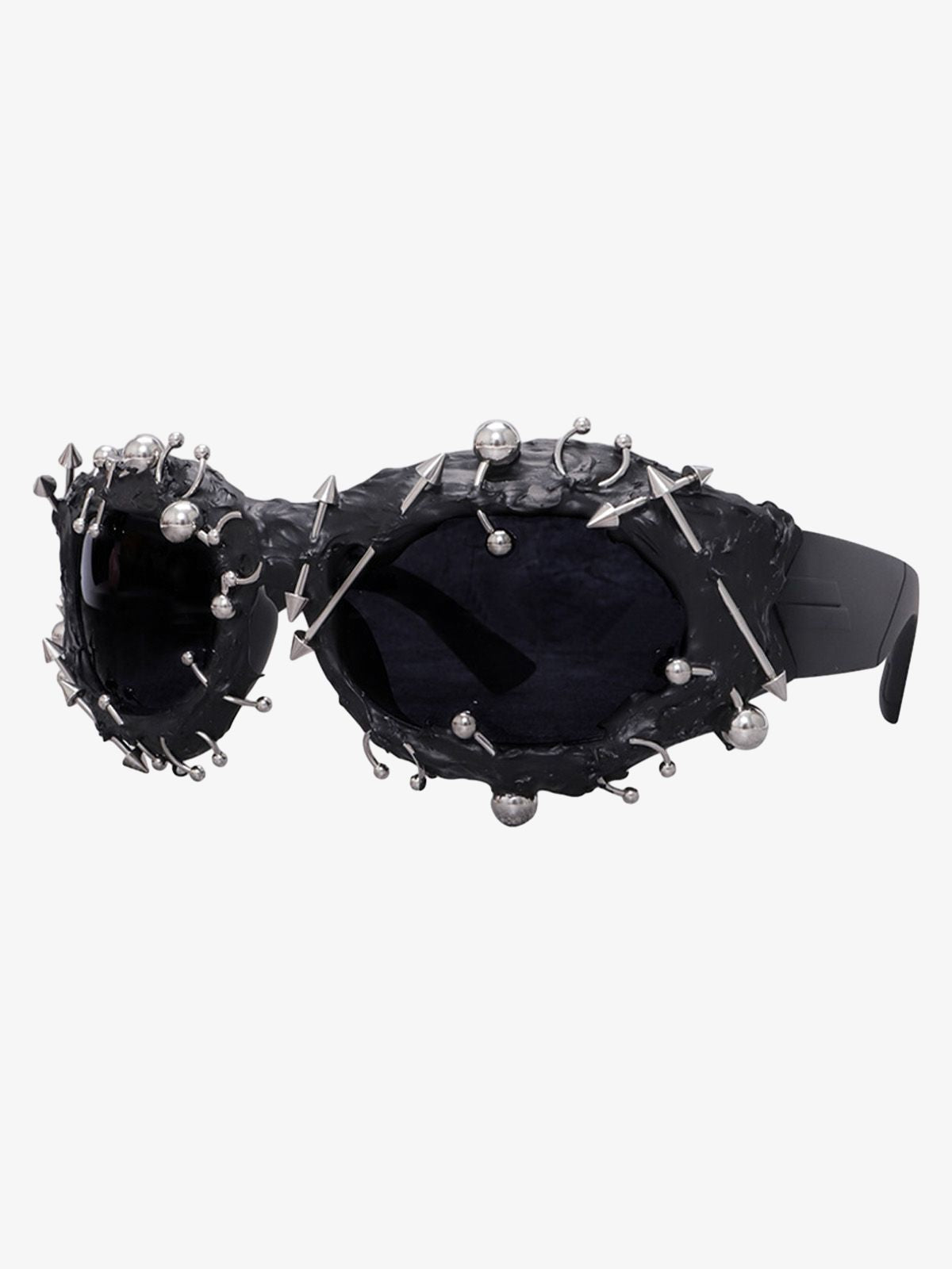 Rivet Punk Style Sunglasses - image 4