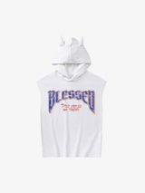 Washed Hooded Cotton Undershirt