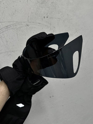 Punk Ear-Hook Integrated Sunglasses - thumbnail 4