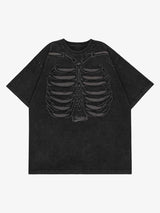 Dark Bones Washed Short-sleeved T-shirt