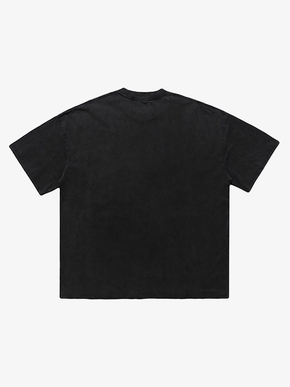 Street Washed Portrait Print T-shirt