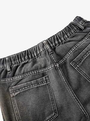 Dirty Wash Cargo Jeans – elastischer Bund im Detail | XoKool