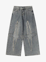 High Street Star Washed Jeans