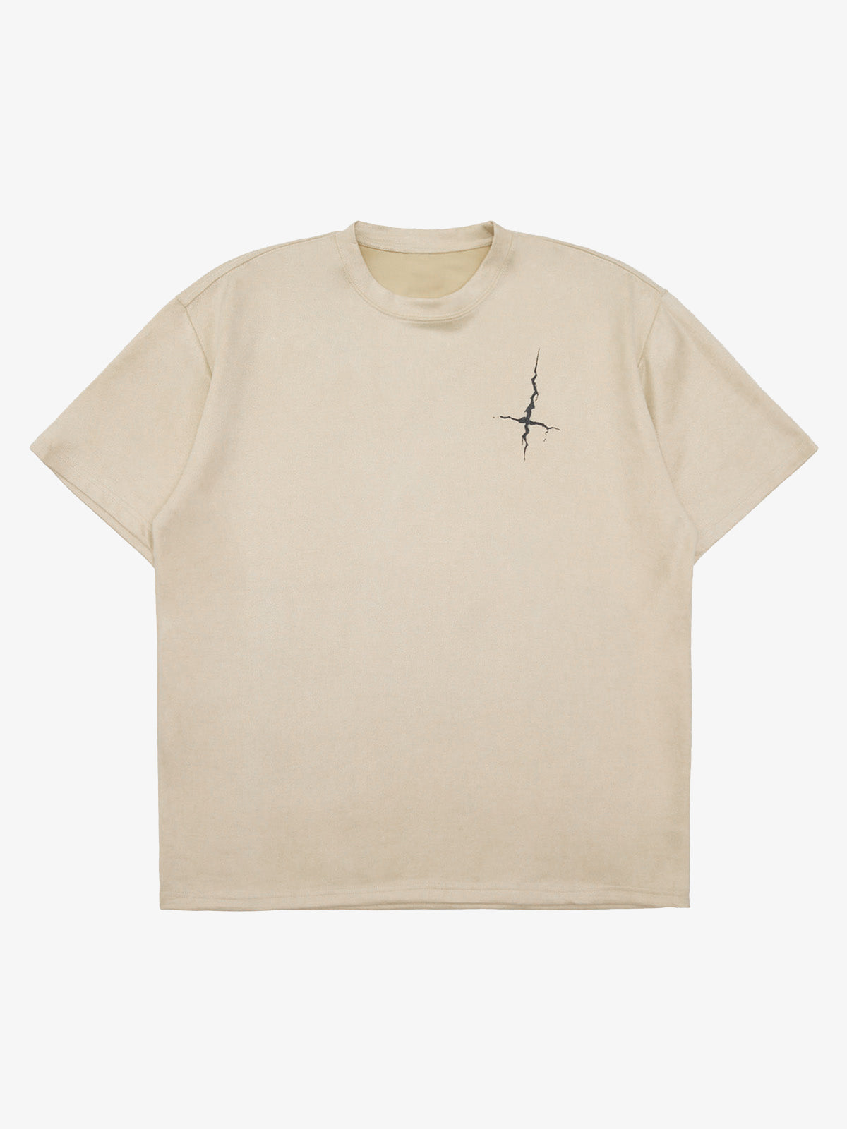 Suede Gothic Font Street Rap T-Shirt