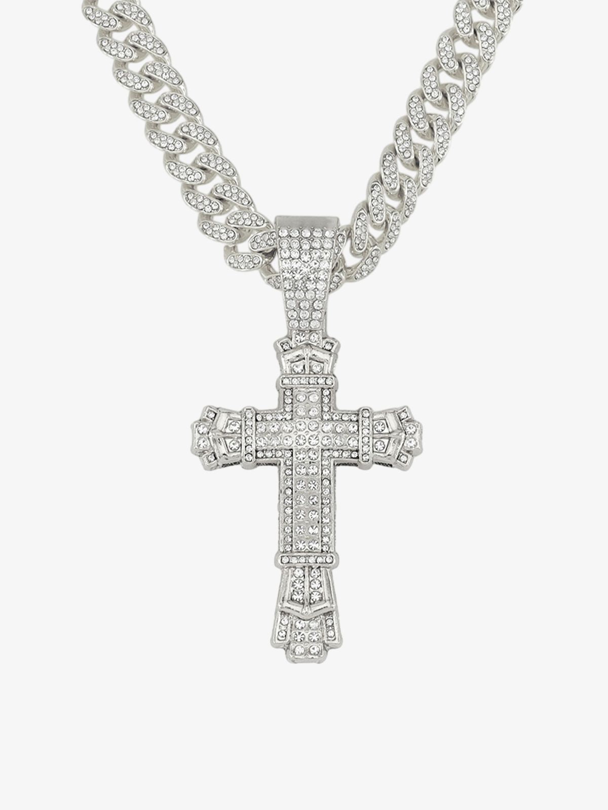 High Street Cross Necklace