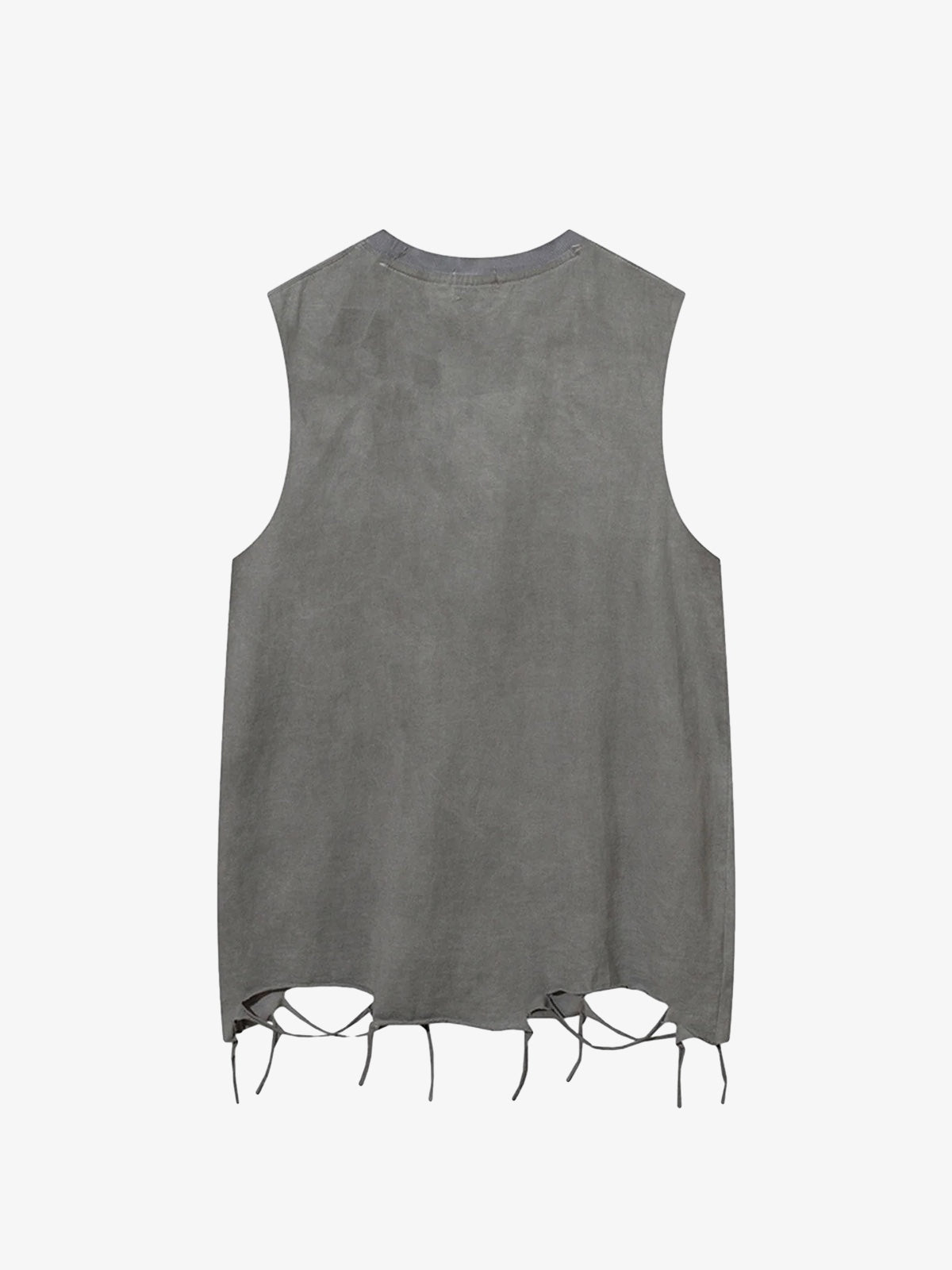 Vintage Necklace Star Print Hip-Hop Tank Top - image 3