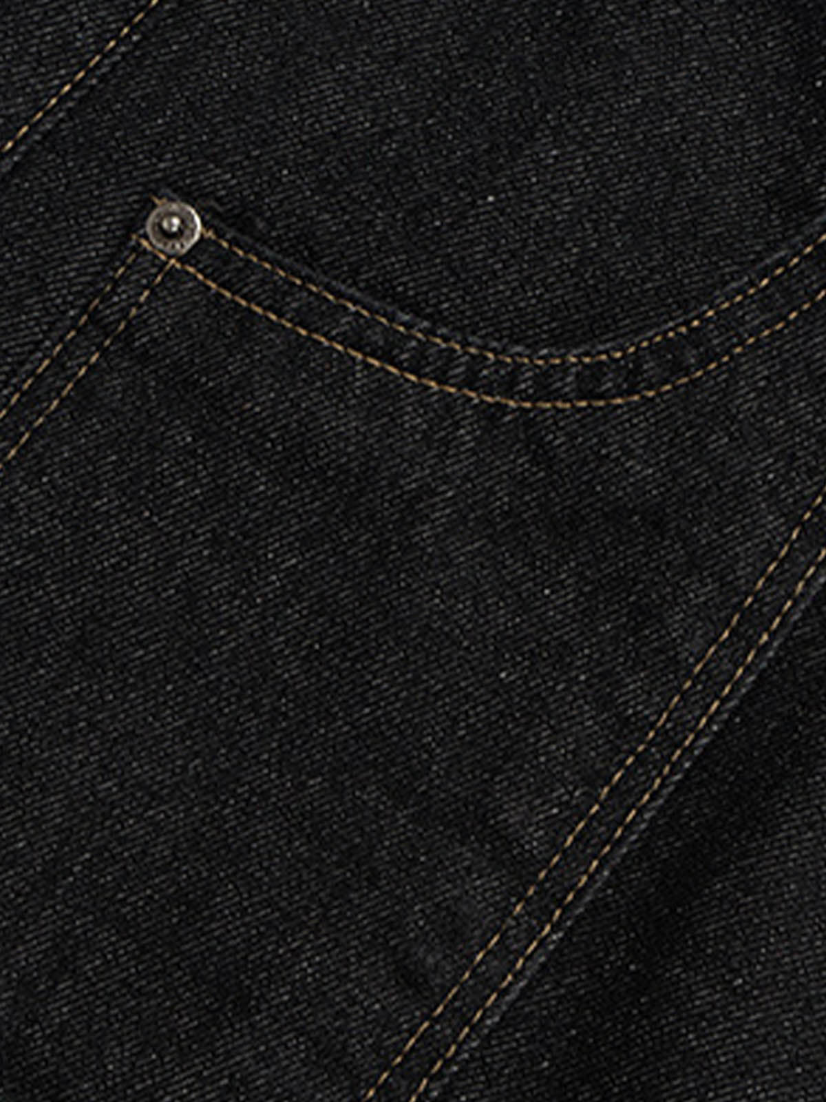 Cleanfit Buckle Belt Baggy Jeans - image 5