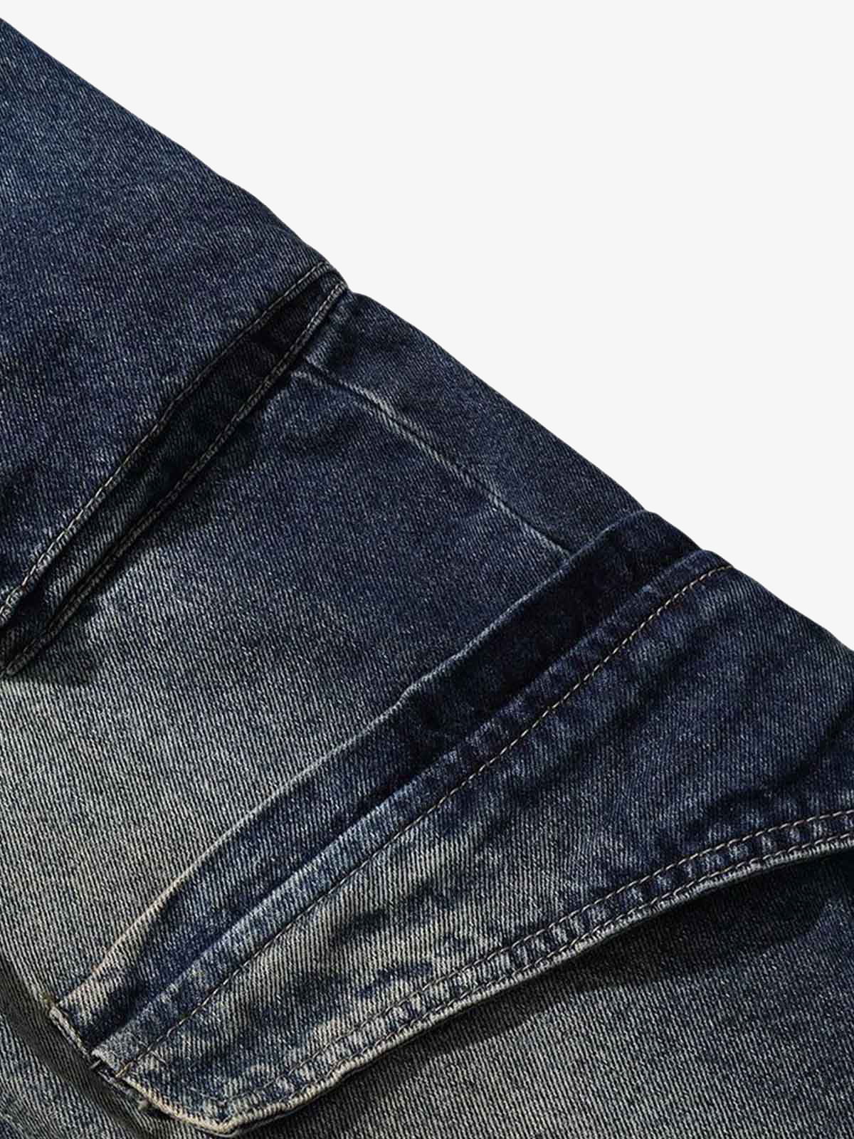 Jeans barrel cargo – detalle del bolsillo cargo | XoKool