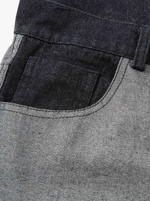 Tribal print jeans – front pocket close-up | XoKool
