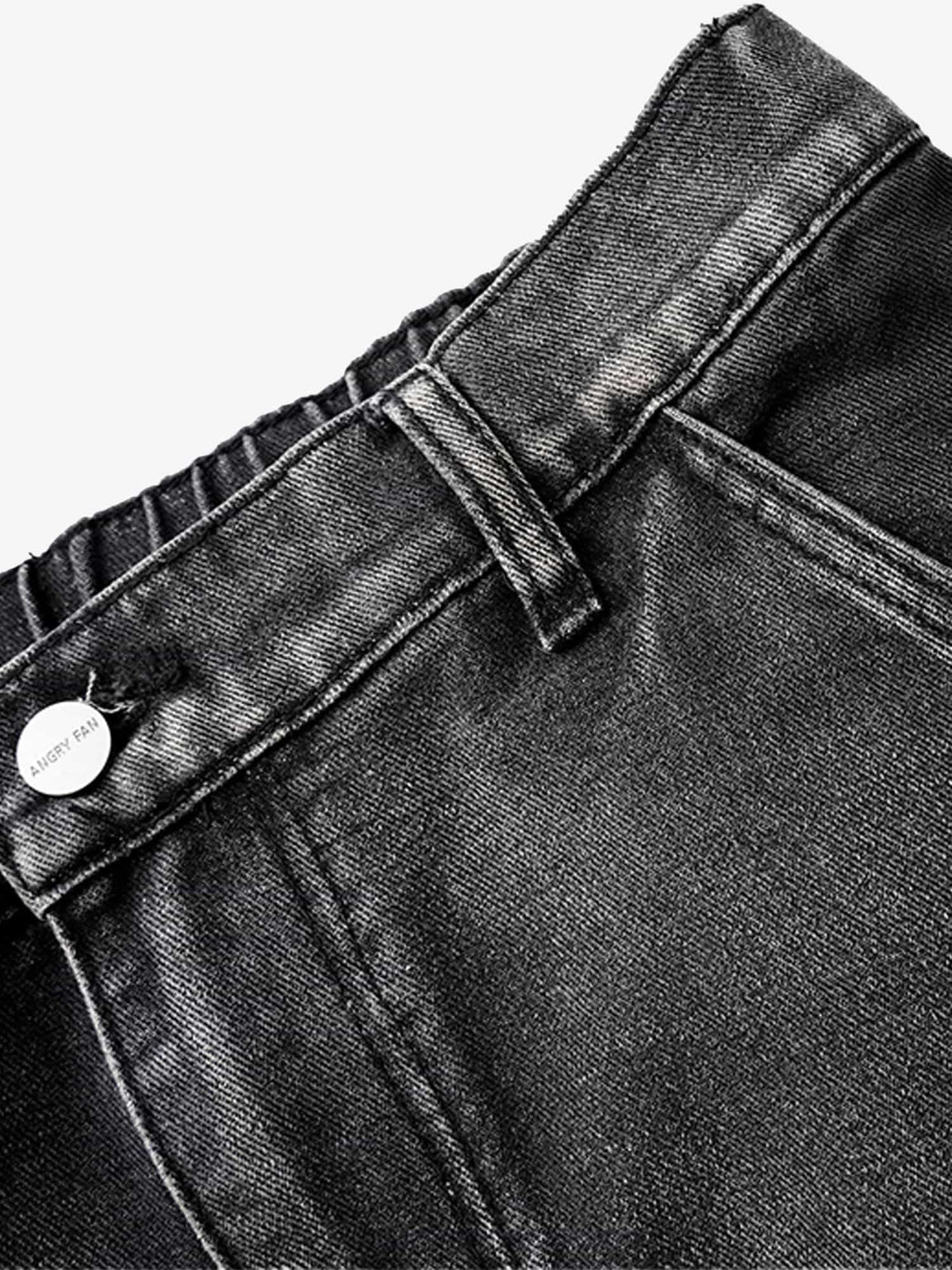 Dirty Wash Cargo Jeans – vordere Tasche im Detail | XoKool