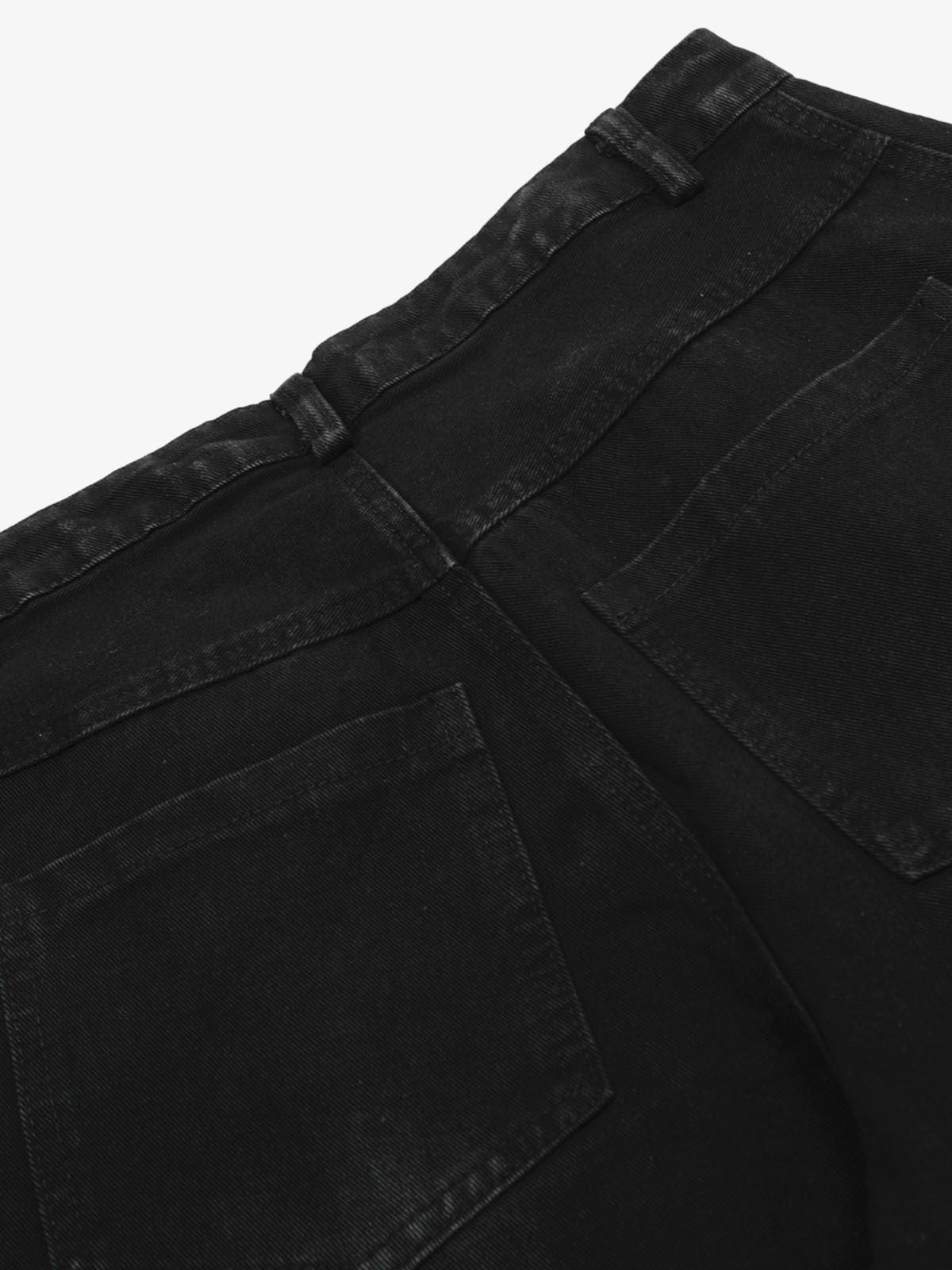 Contrast Side Stripe Denim Barrel Jeans - image 12