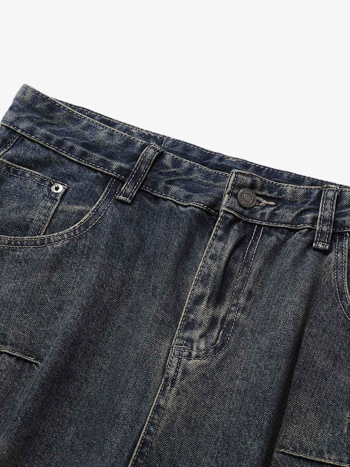 Barrel Cargo Jeans – Bund vorne im Detail | XoKool
