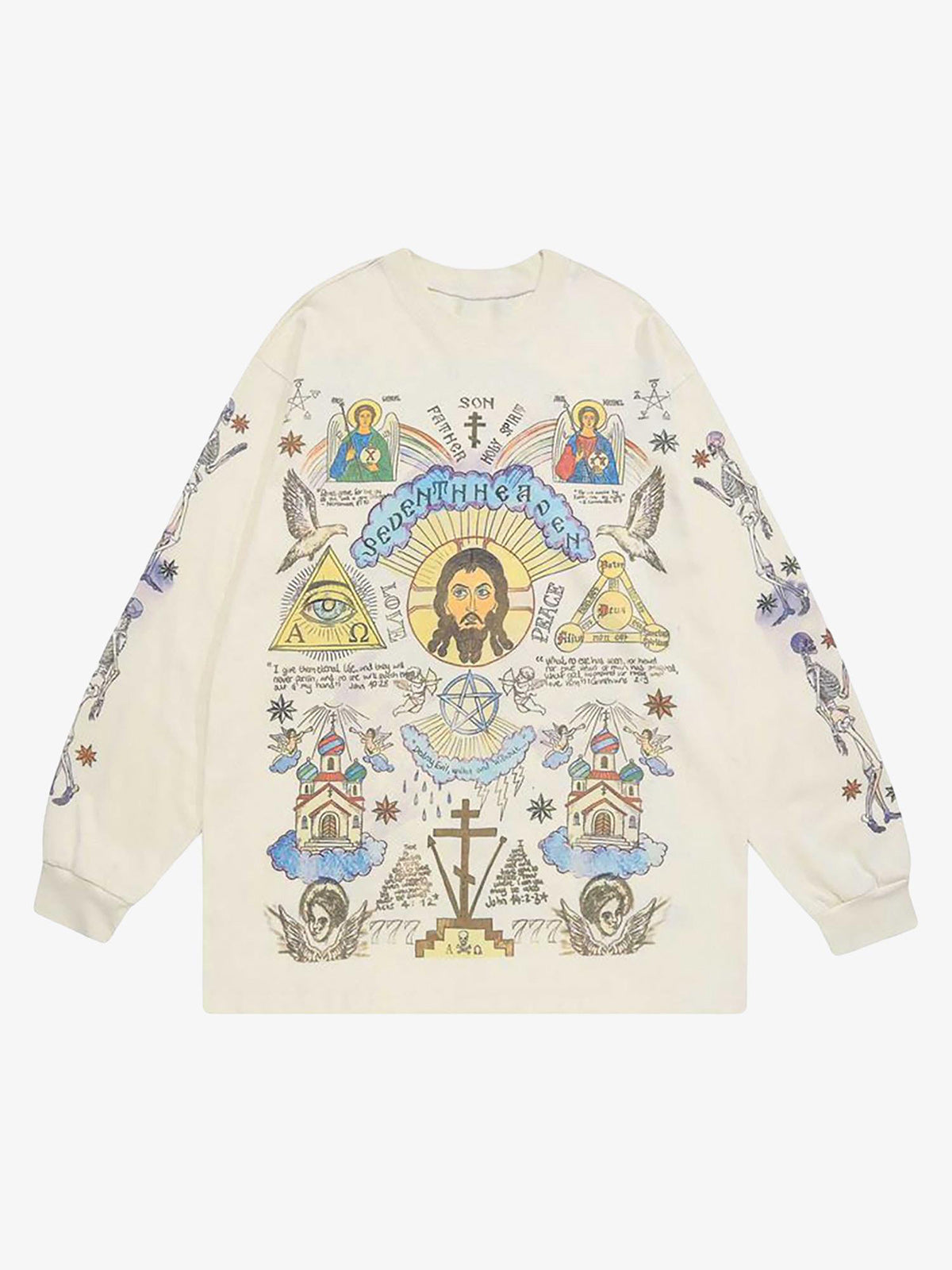 American High Street Graffiti Long Sleeve Shirt