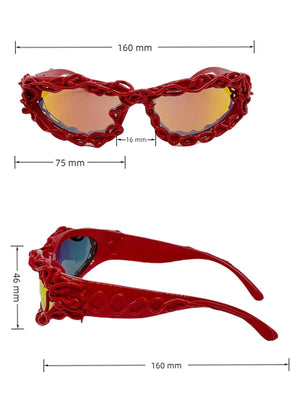 Punk Hip-hop Futuristic Sunglasses - thumbnail 4