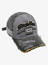 Retro Letter Denim Cap