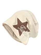 Star Embroidered Wrap Hat Rockstar Streetwear Style - 19801