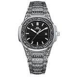 MLB 'Norman' Luxury Engraved Vintage Watch