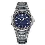 MLB 'Norman' Luxury Engraved Vintage Watch