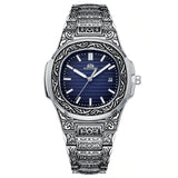 MLB 'Henry' Luxury Engraved Vintage Watch