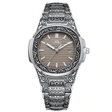 MLB 'Norman' Luxury Engraved Vintage Watch