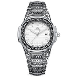MLB 'Henry' Luxury Engraved Vintage Watch
