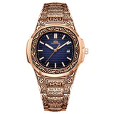 MLB 'Henry' Luxury Engraved Vintage Watch