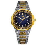 MLB 'Norman' Luxury Engraved Vintage Watch