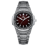 MLB 'Norman' Luxury Engraved Vintage Watch