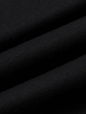 Lace-up sweatpants – fabric close-up | XoKool