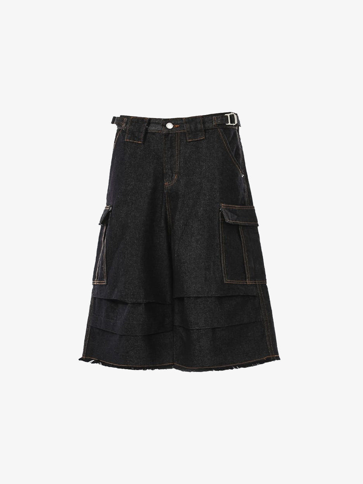 Layered Jorts – Seitenansicht flach | XoKool