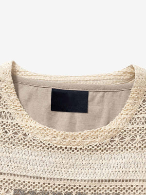 Layered sweater – neckline and lining close-up | XoKool