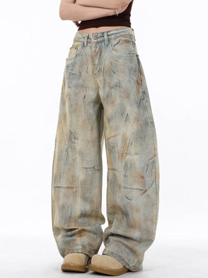 Horseshoe Jeans im Light Dirty Wash mit Bogennähten – am Model von vorn | XoKool